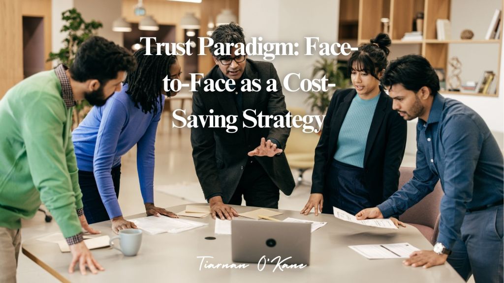 Business team engaging with customers face-to-face at a local event, fostering trust and building loyalty through authentic interactions.